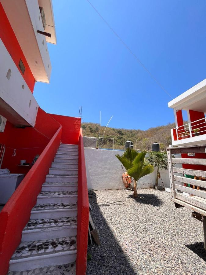 Hotel Y Bungalows Bugambilias San Patricio - Melaque Exterior foto